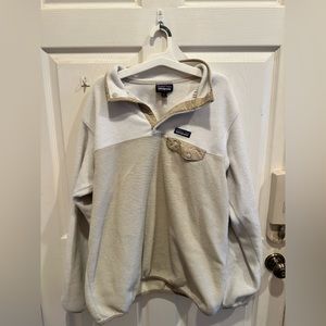 PATAGONIA - white and beige jacket size XL